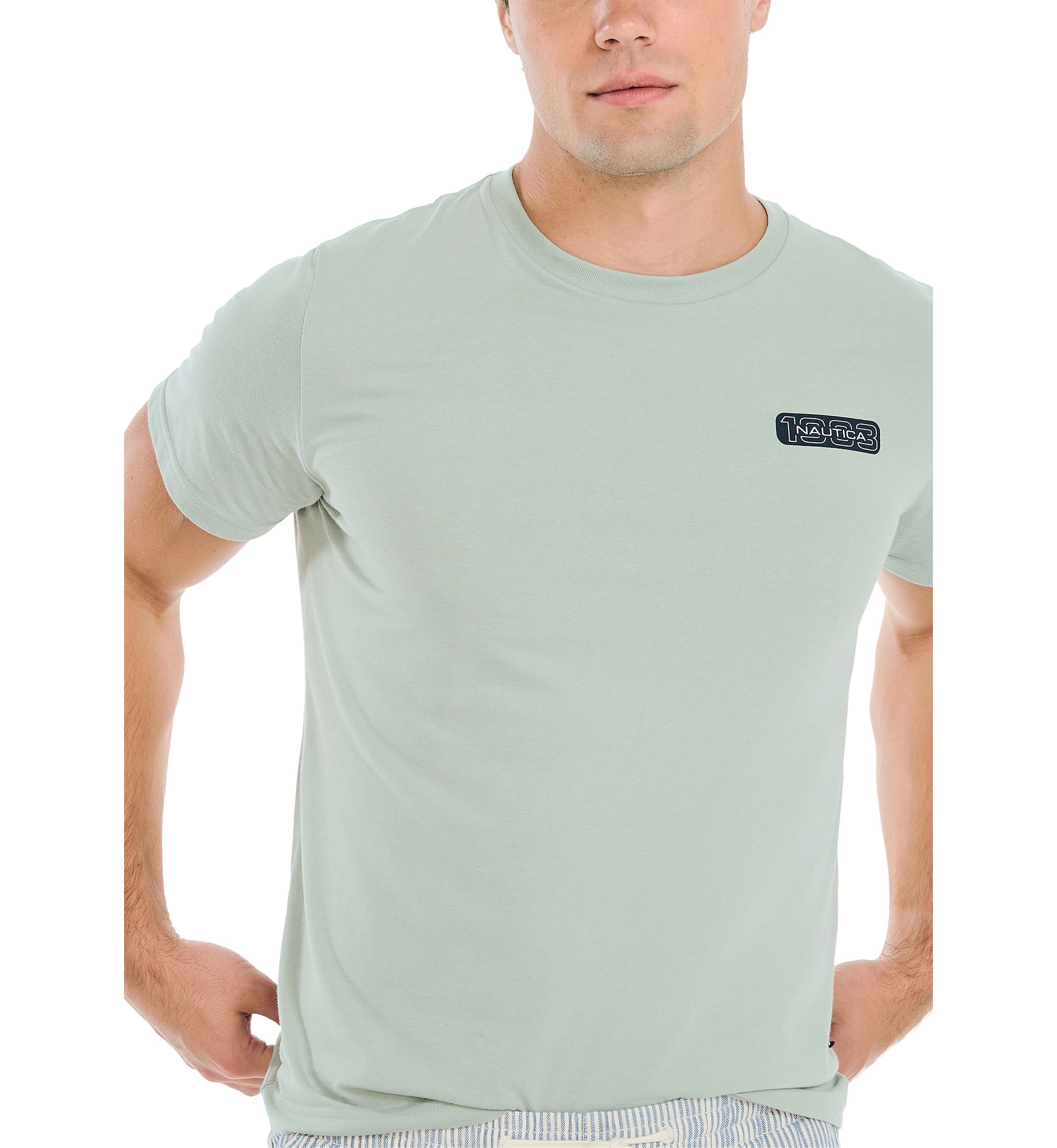 Sustainably Crafted Nautica 1983 Graphic T-Shirt