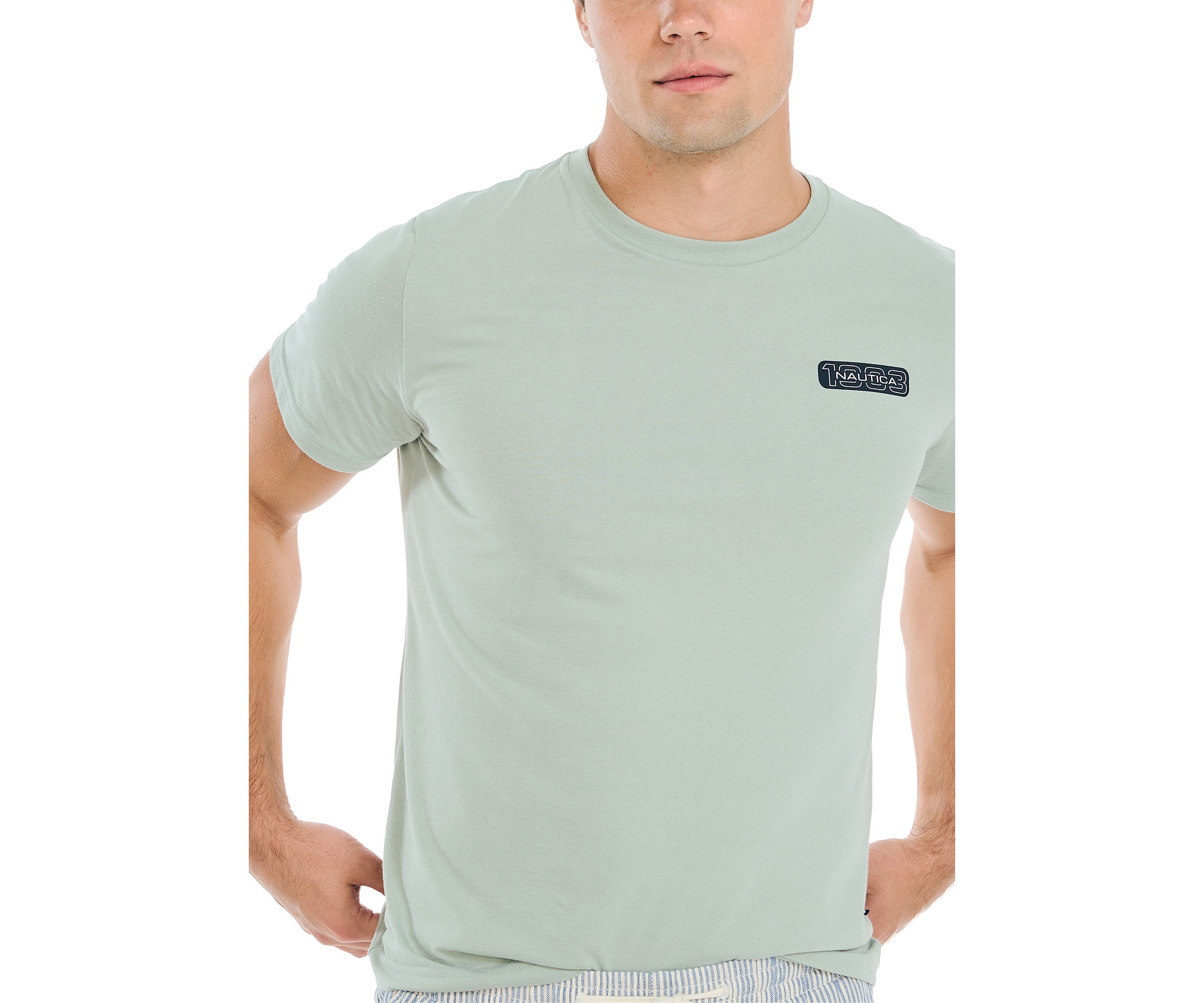 Sustainably Crafted Nautica 1983 Graphic T-Shirt