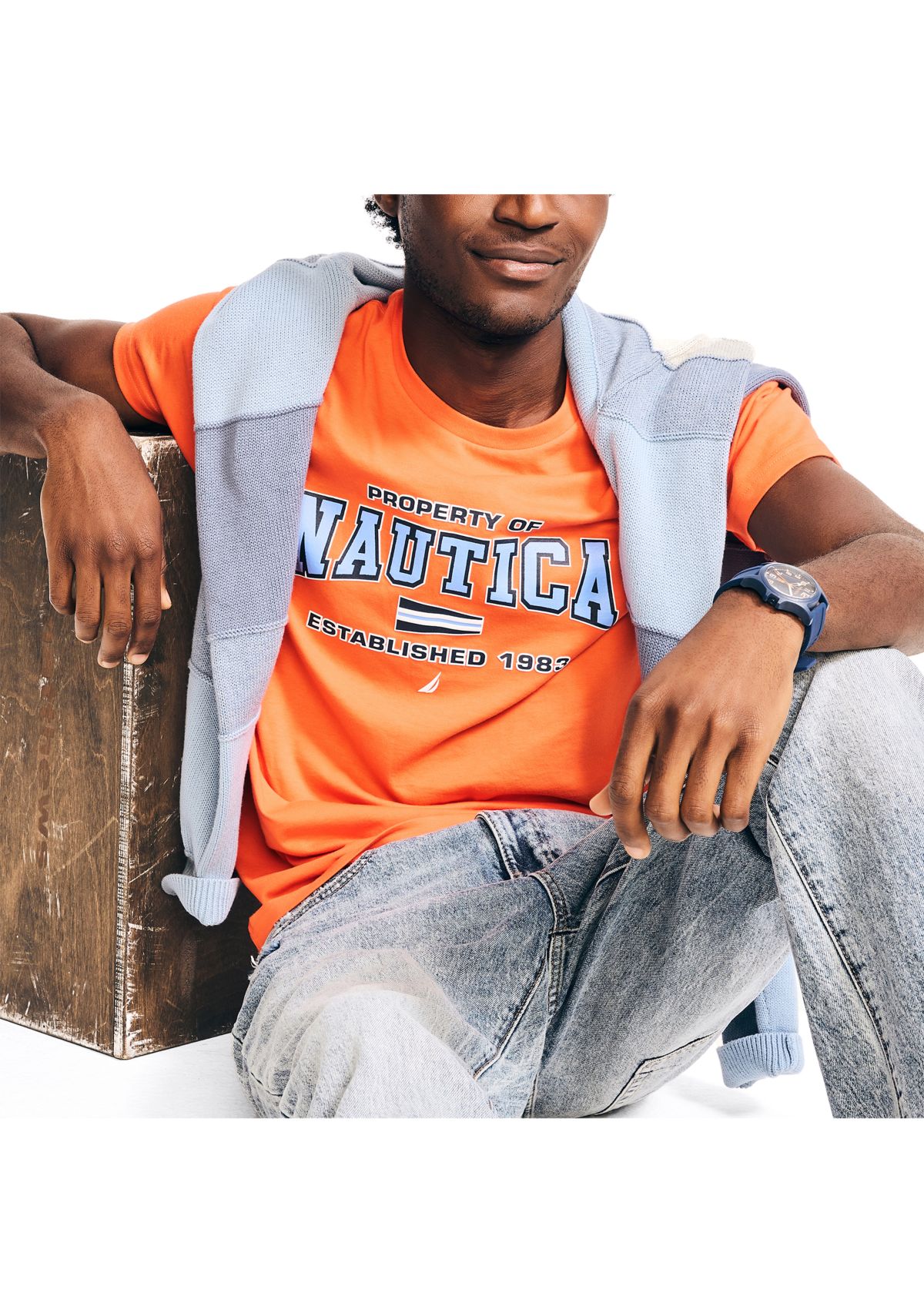 Sustainably Crafted Heritage Graphic T-Shirt