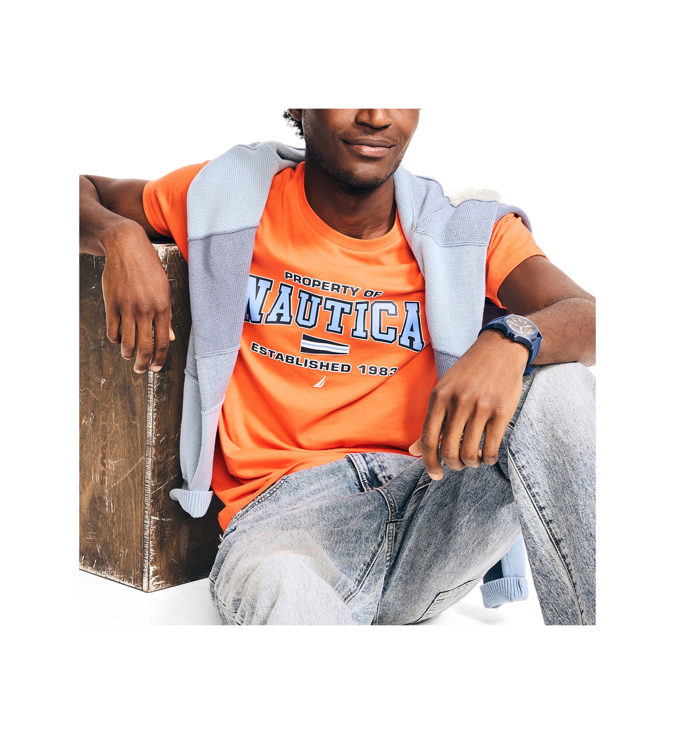 Sustainably Crafted Heritage Graphic T-Shirt