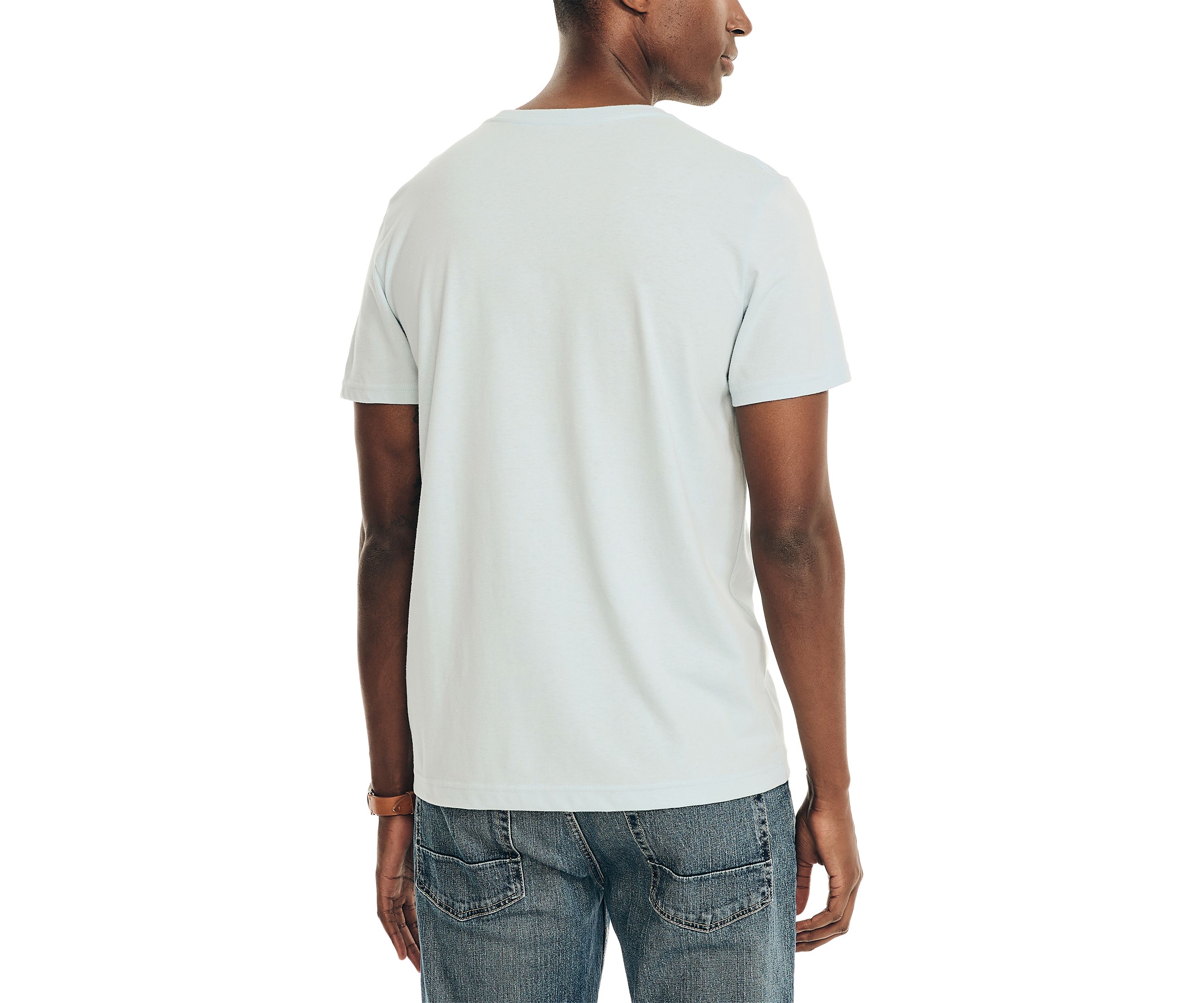 Sustainably Crafted Sky and Ocean Graphic T-Shirt