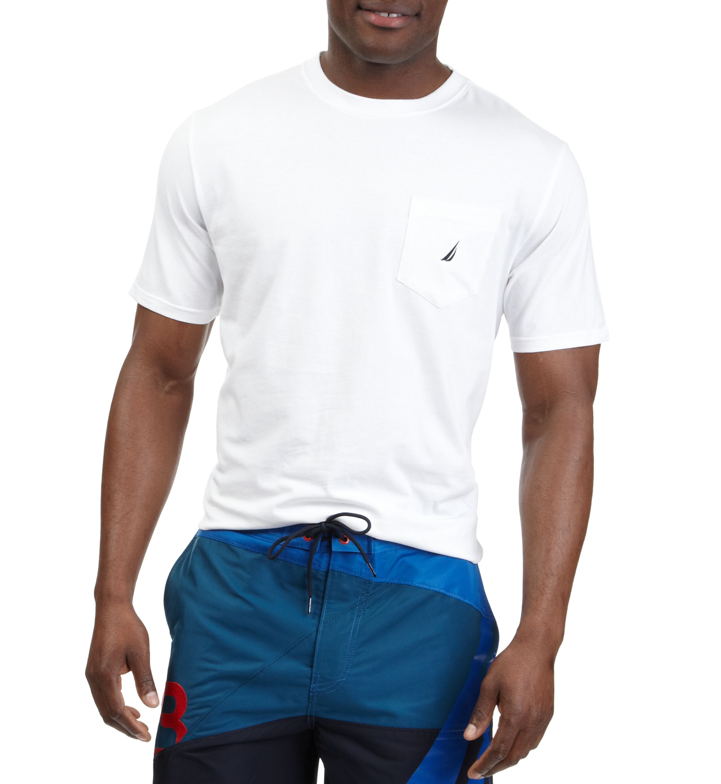 Short Sleeve Anchor Pocket T- Shirt