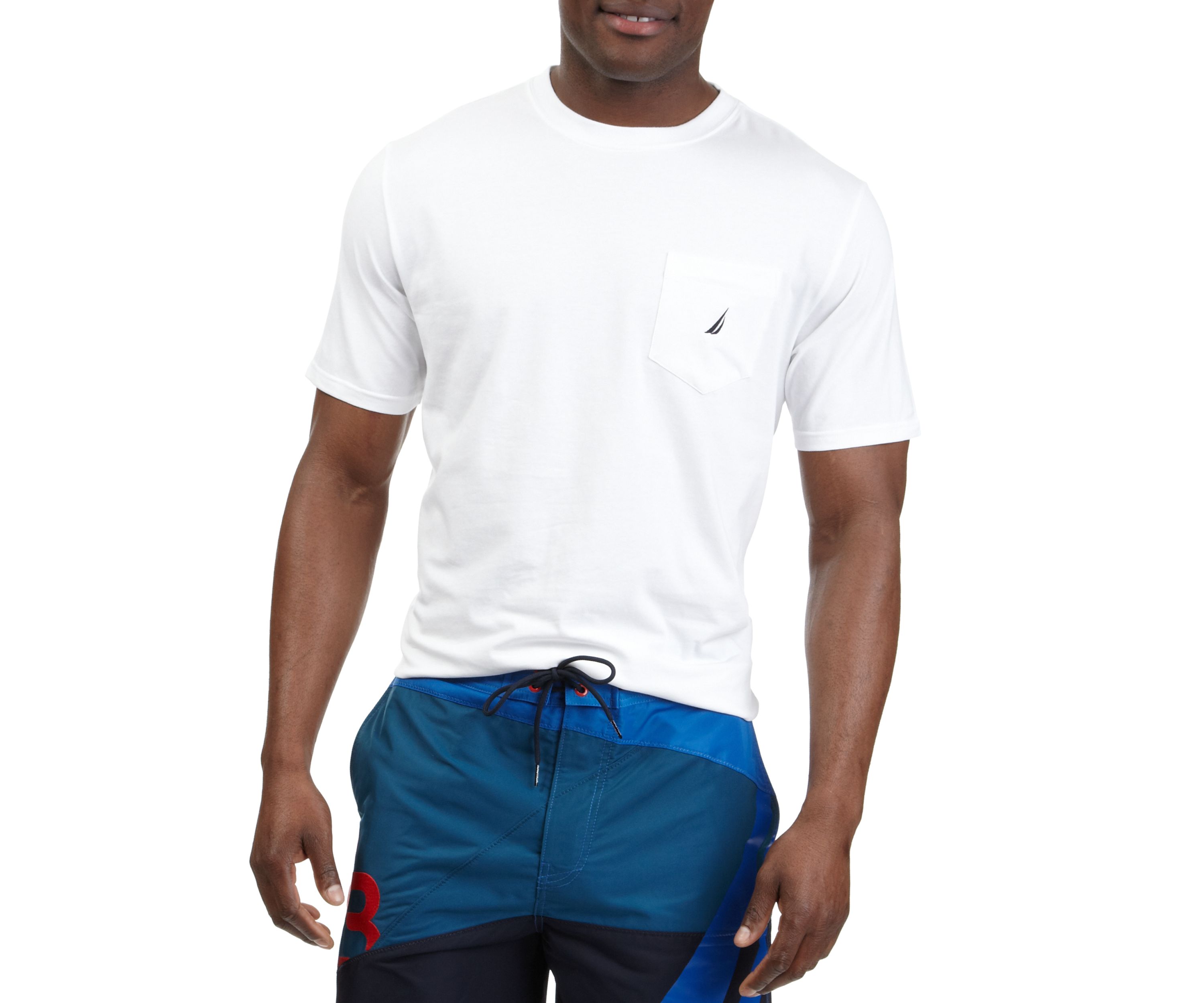 Short Sleeve Anchor Pocket T- Shirt