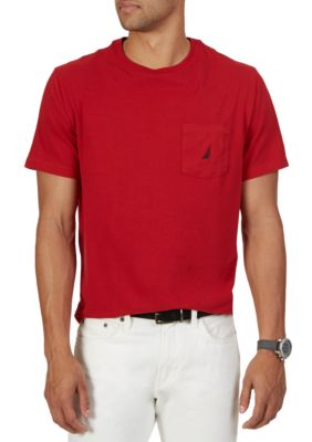 Polo Ralph Lauren Short Sleeve Solid Pocket Crewneck Tee Shirt