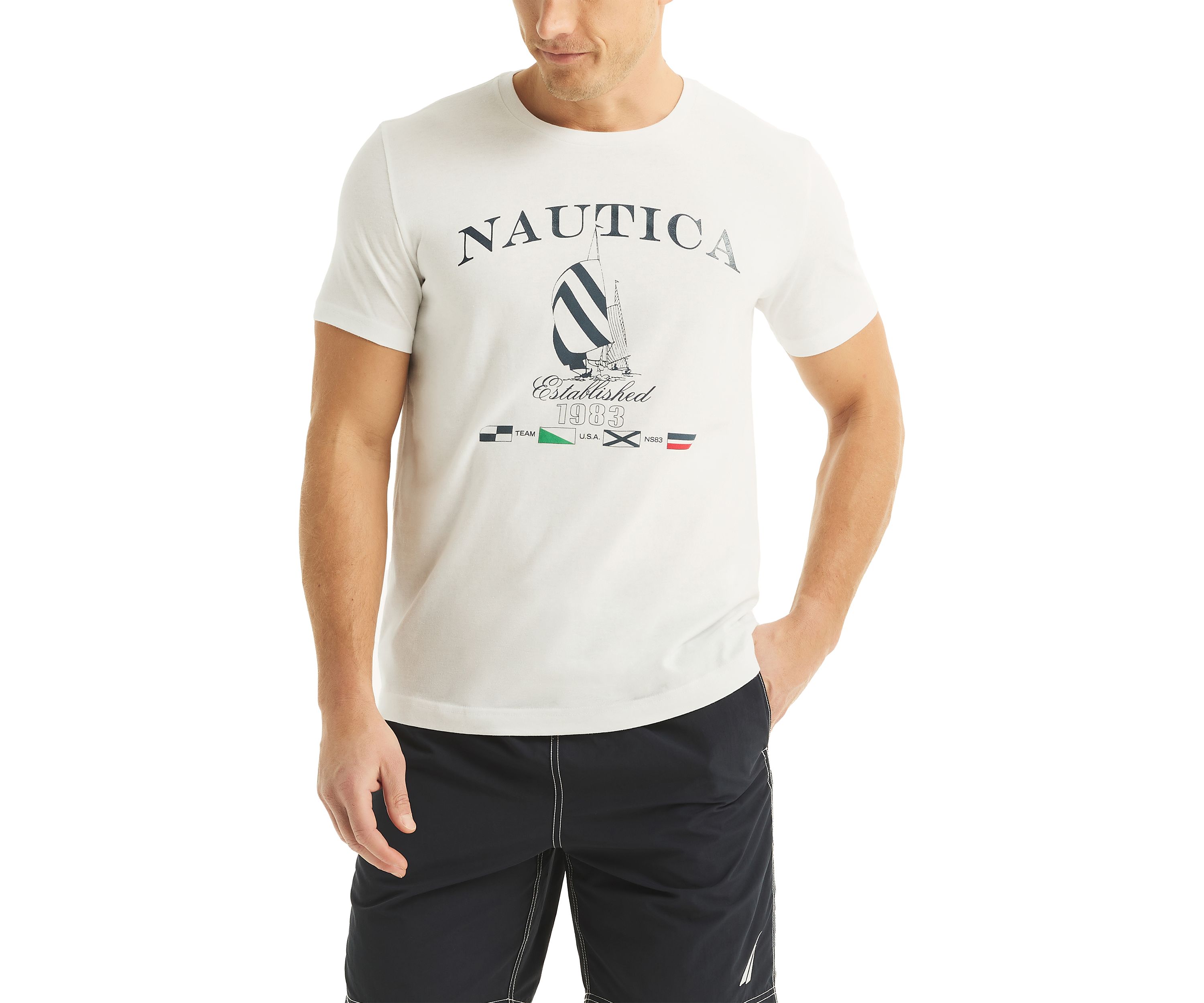 Sustainably Crafted Heritage Graphic T-Shirt