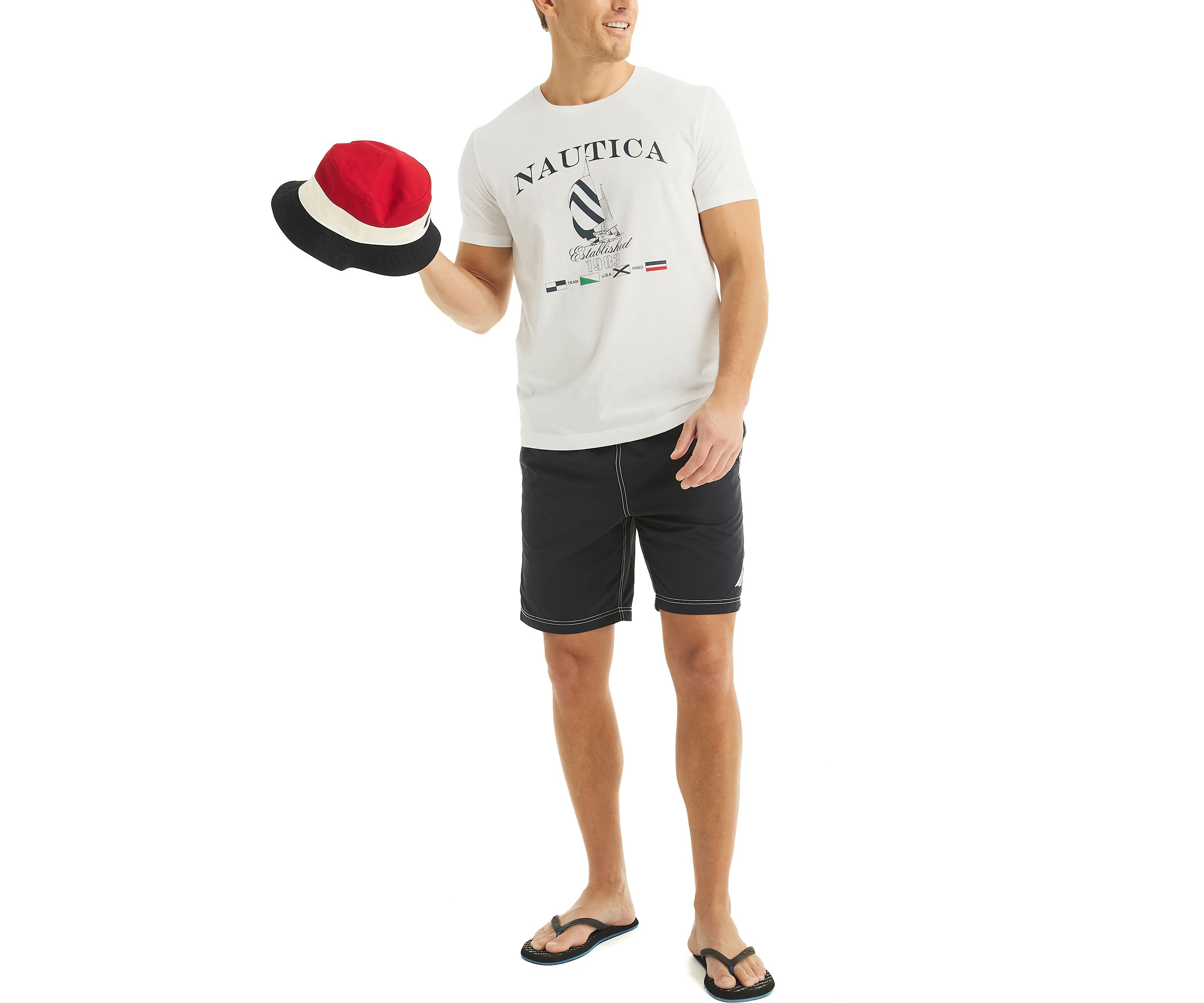 Sustainably Crafted Heritage Graphic T-Shirt