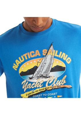 Sustainably Crafted Yacht Club Graphic T-Shirt