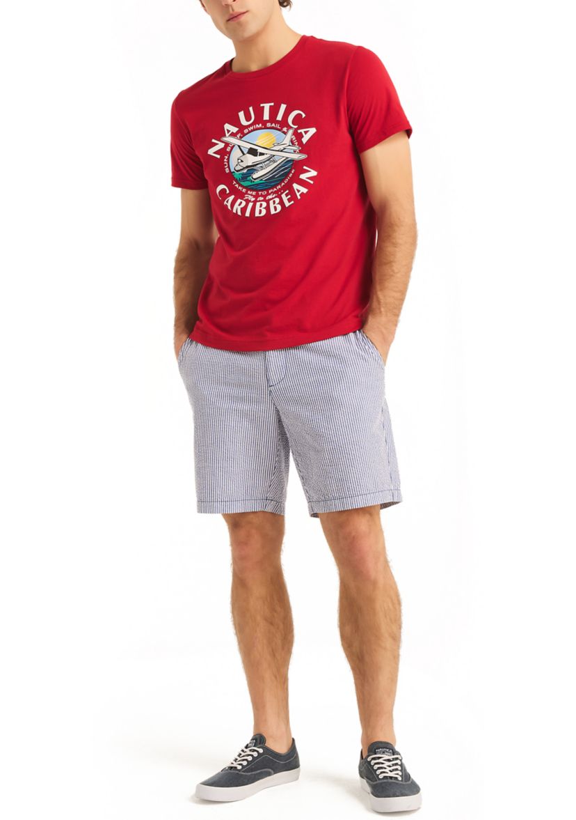  Sustainably Crafted Nautica Caribbean Graphic T-Shirt