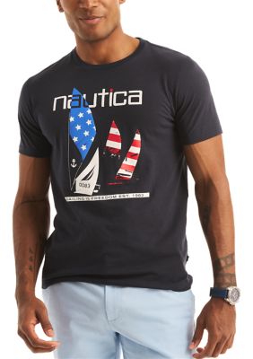 Sustainably Crafted Americana Graphic T-Shirt