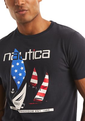 Sustainably Crafted Americana Graphic T-Shirt