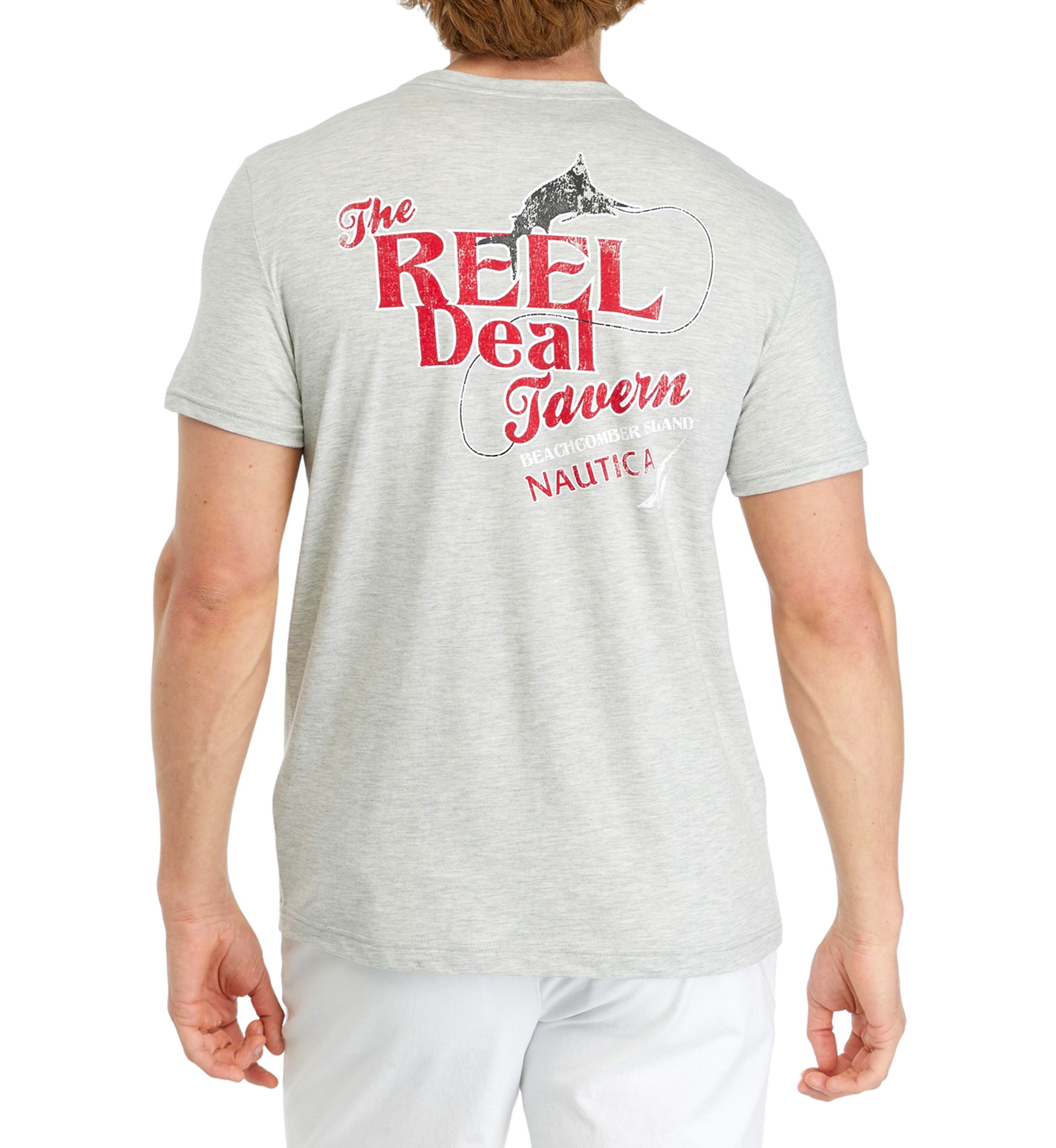 Sustainably Crafted Reel Deal Tavern Graphic T-Shirt