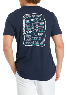 Sustainably Crafted Sailing Knots Graphic T-Shirt