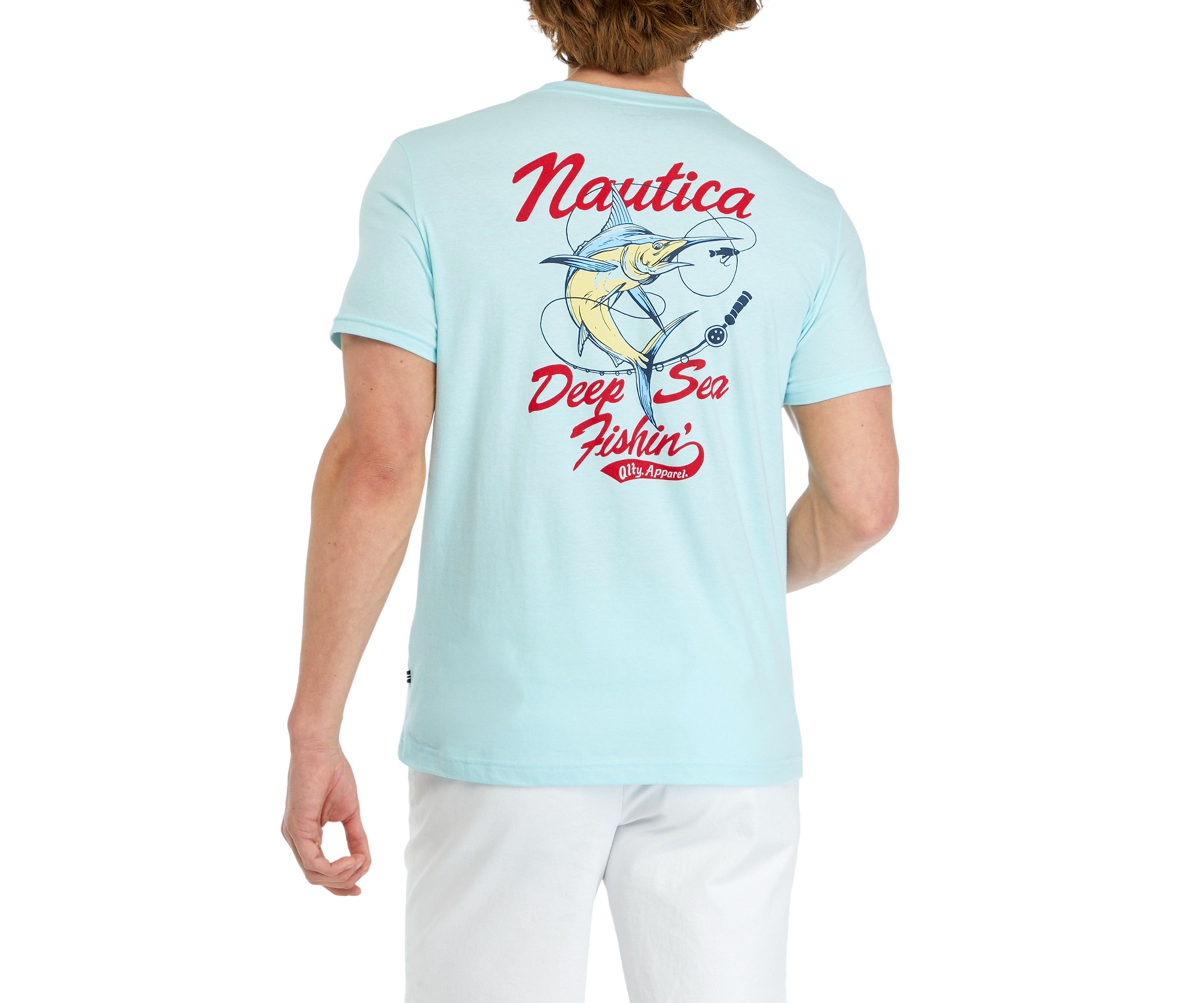 Sustainably Crafted Deep Sea Fishing Graphic T-Shirt