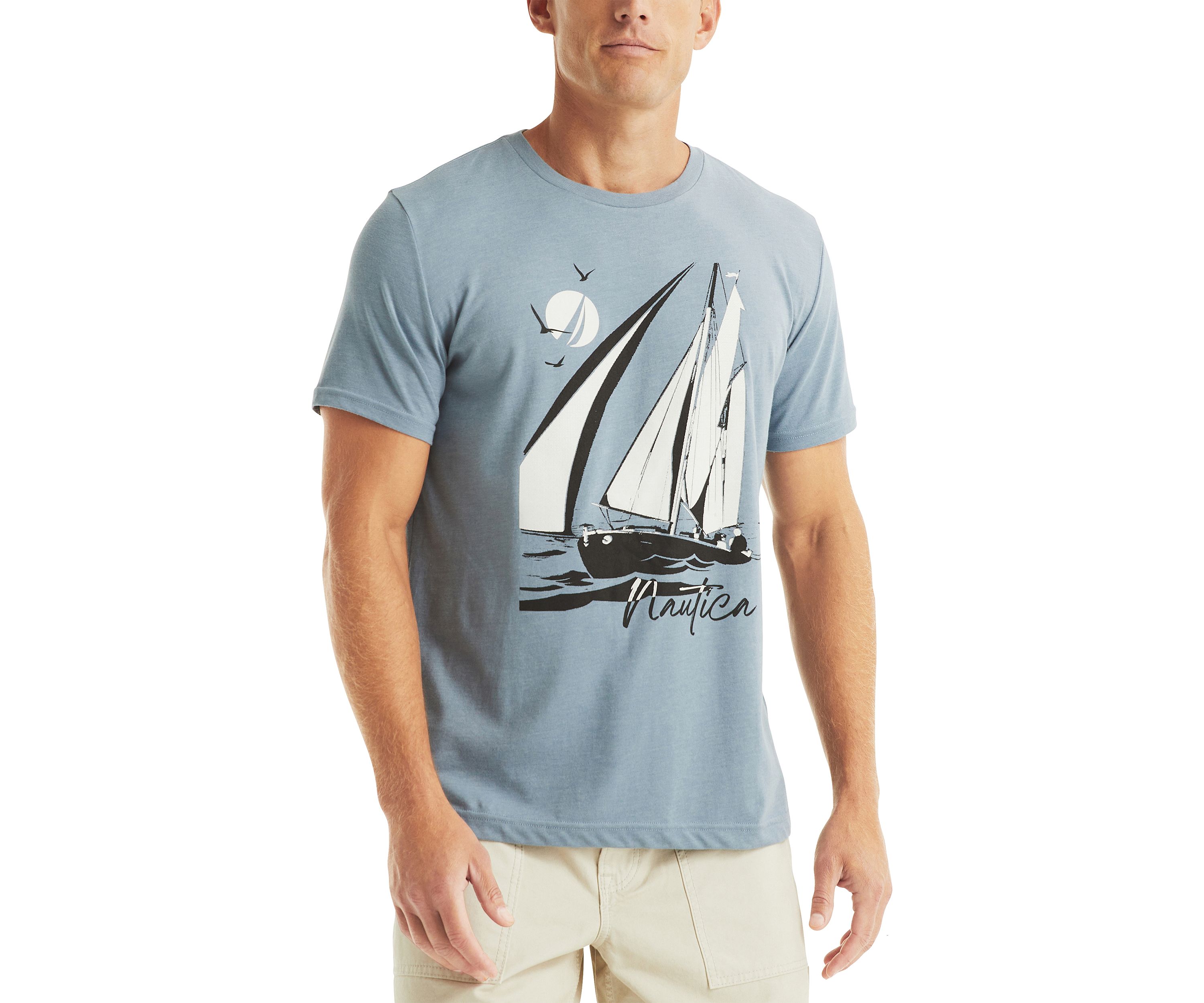Sailboat Graphic T-Shirt 