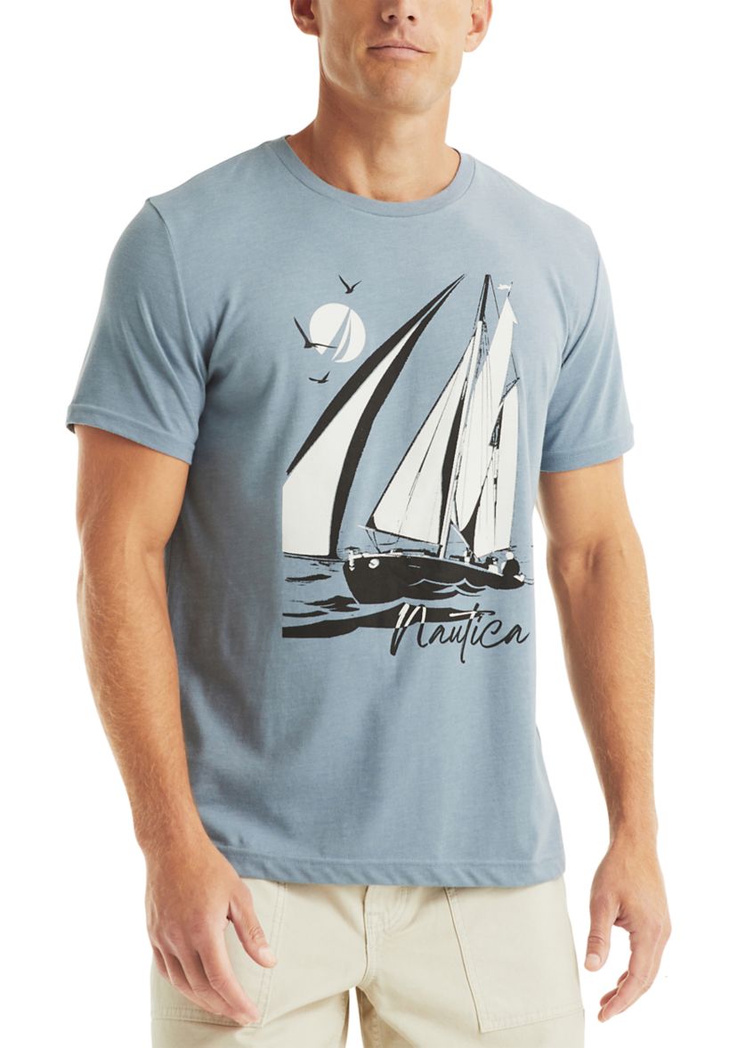 Sailboat Graphic T-Shirt 