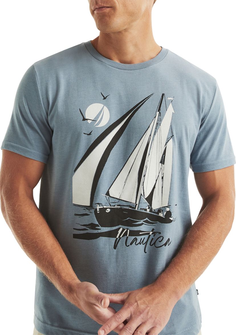 Sailboat Graphic T-Shirt 