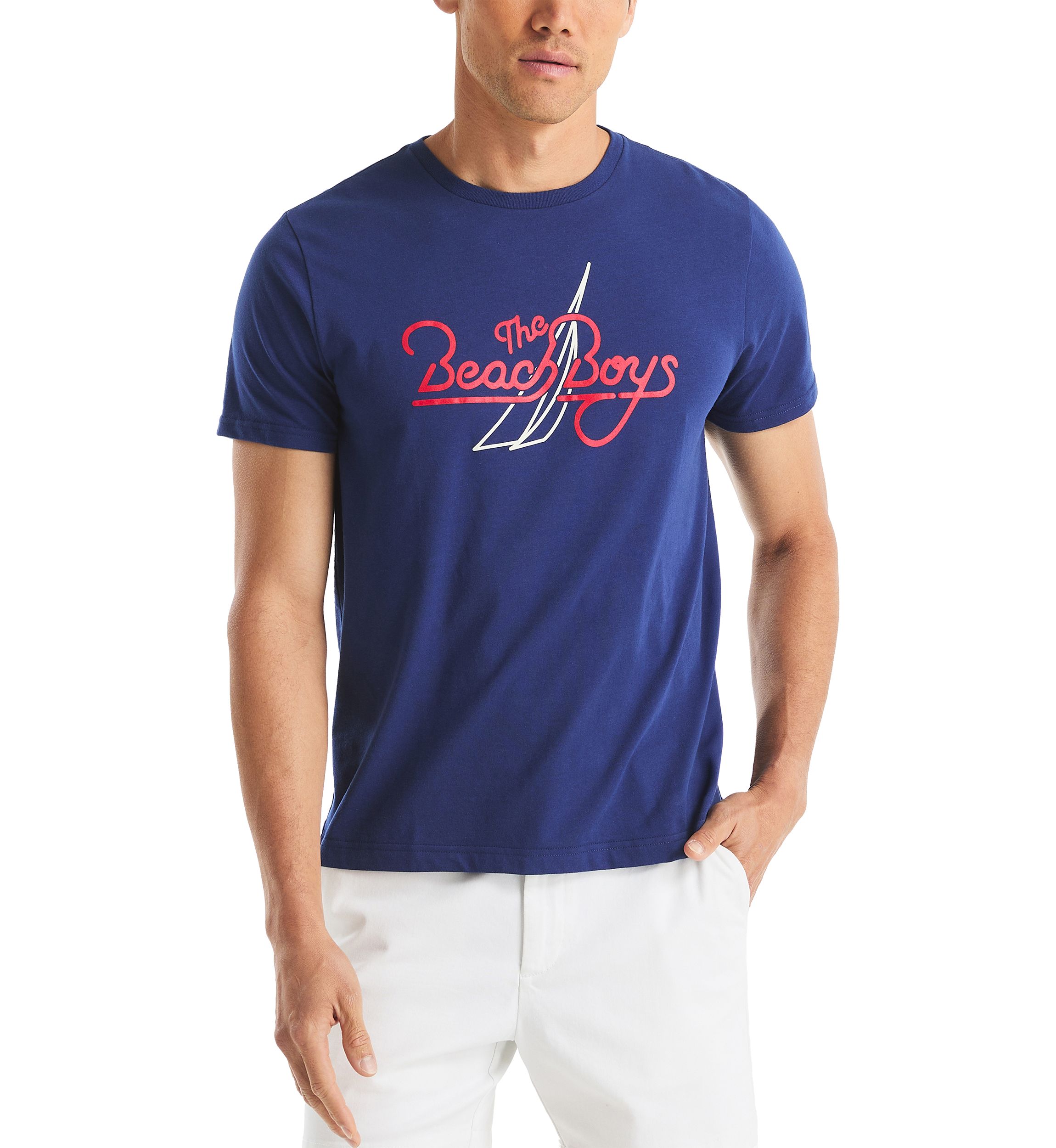 Beach Boys x Nautica Logo Graphic T-Shirt