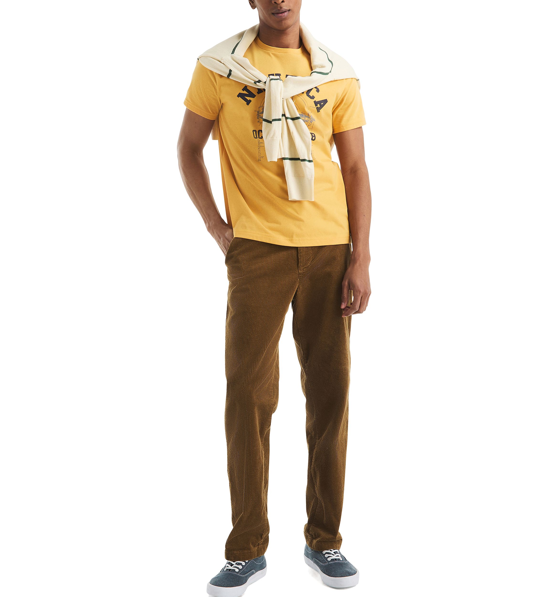 Short Sleeve Ocean Club Graphic T-Shirt 