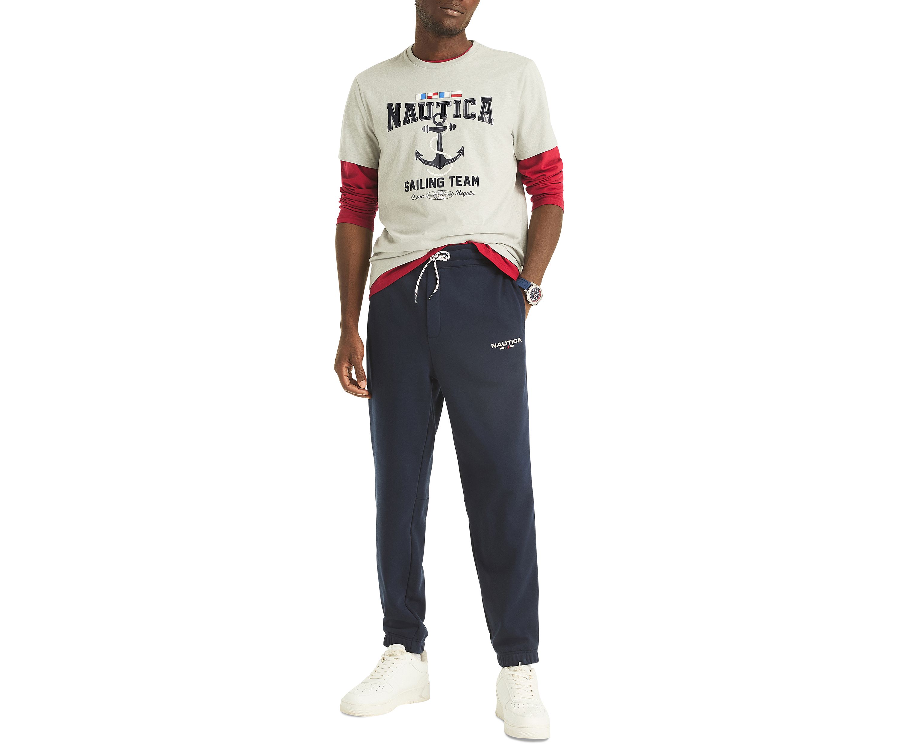 Short Sleeve Sailing Graphic T-Shirt 