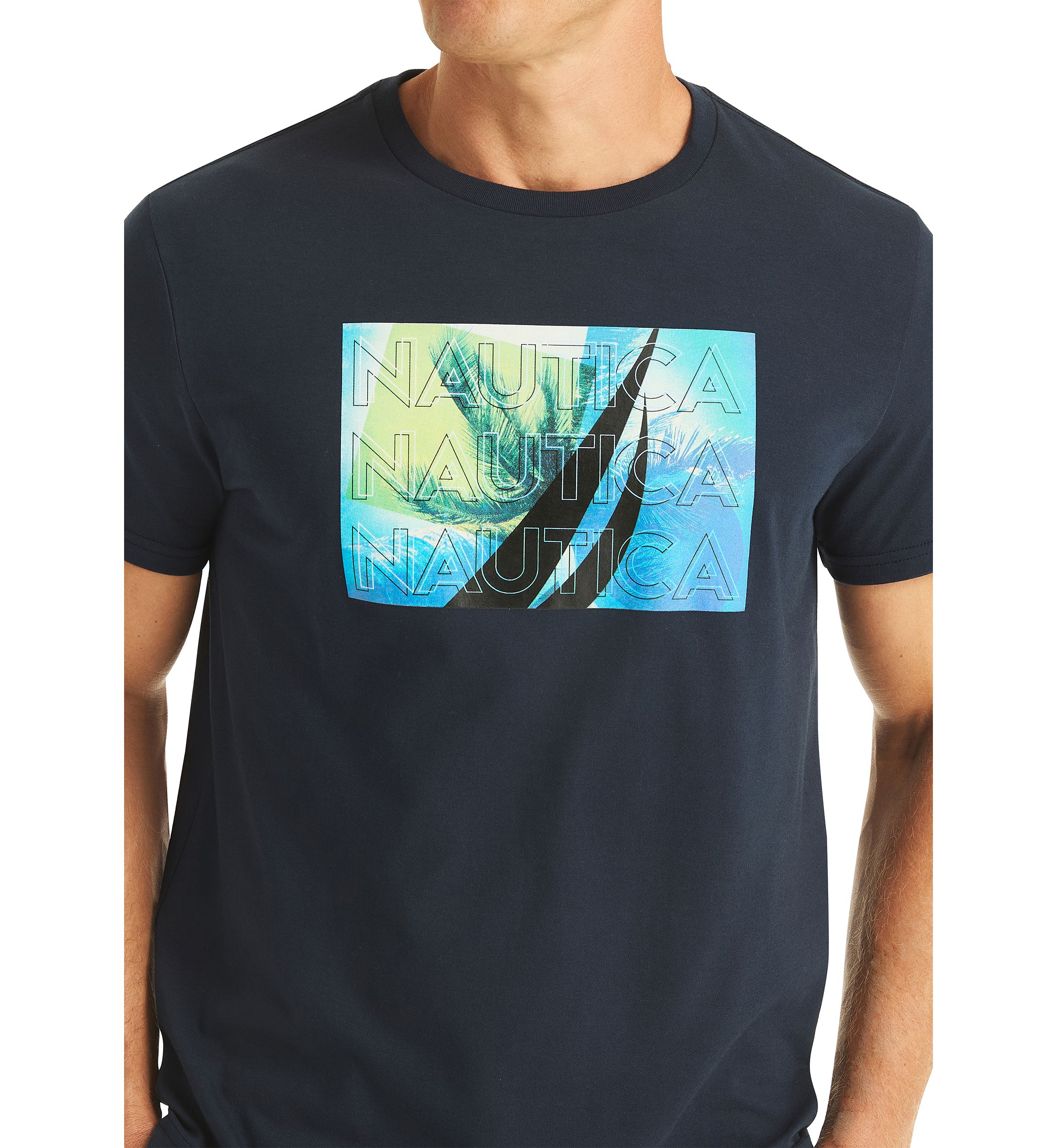 Nautica Men's Graphic Print Palm T-Shirt | Belk