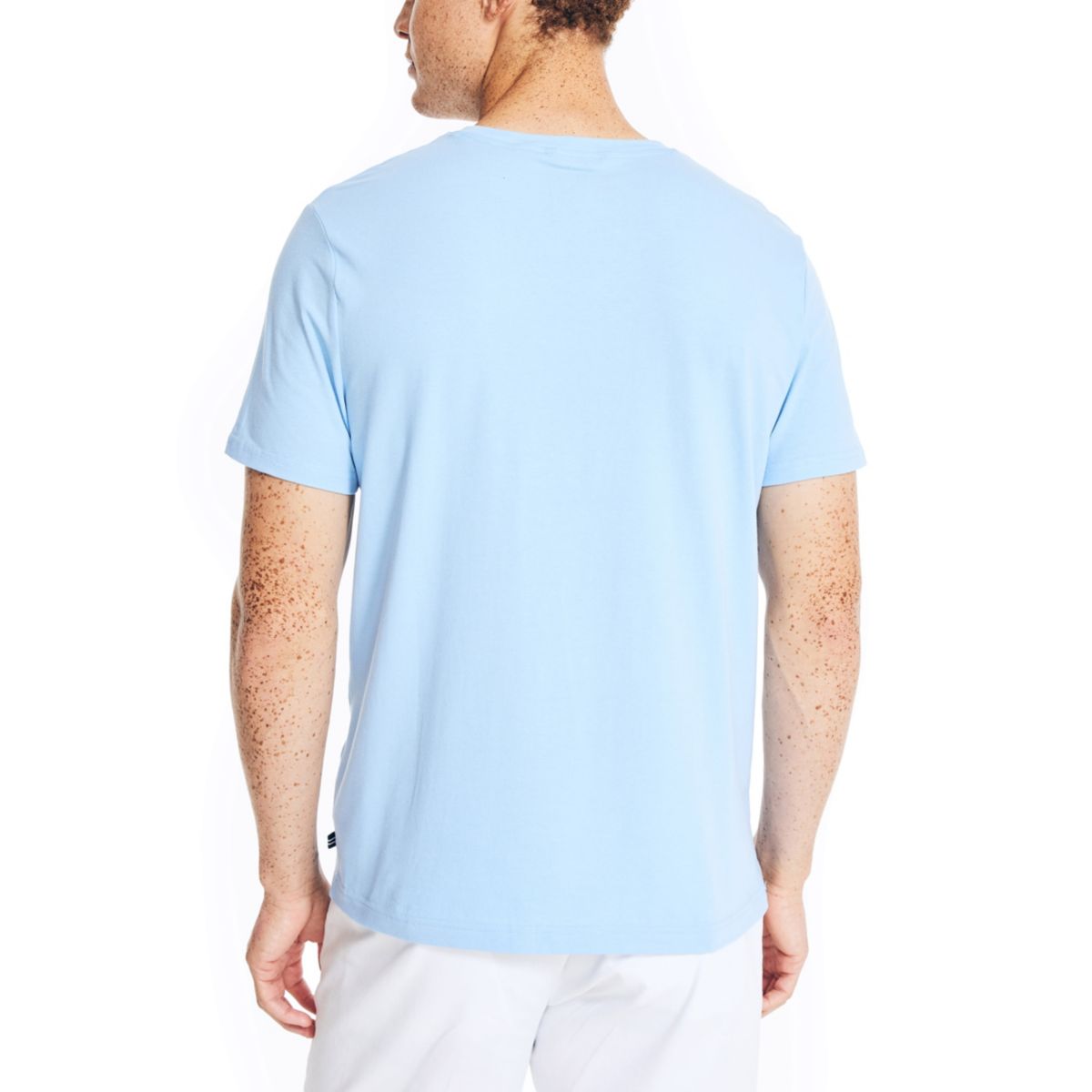 Nautica SS Anchor V Neck Tee