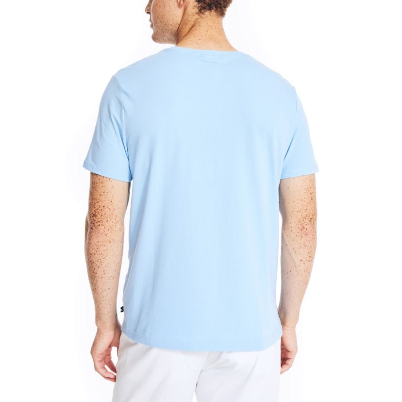 Nautica SS Anchor V Neck Tee