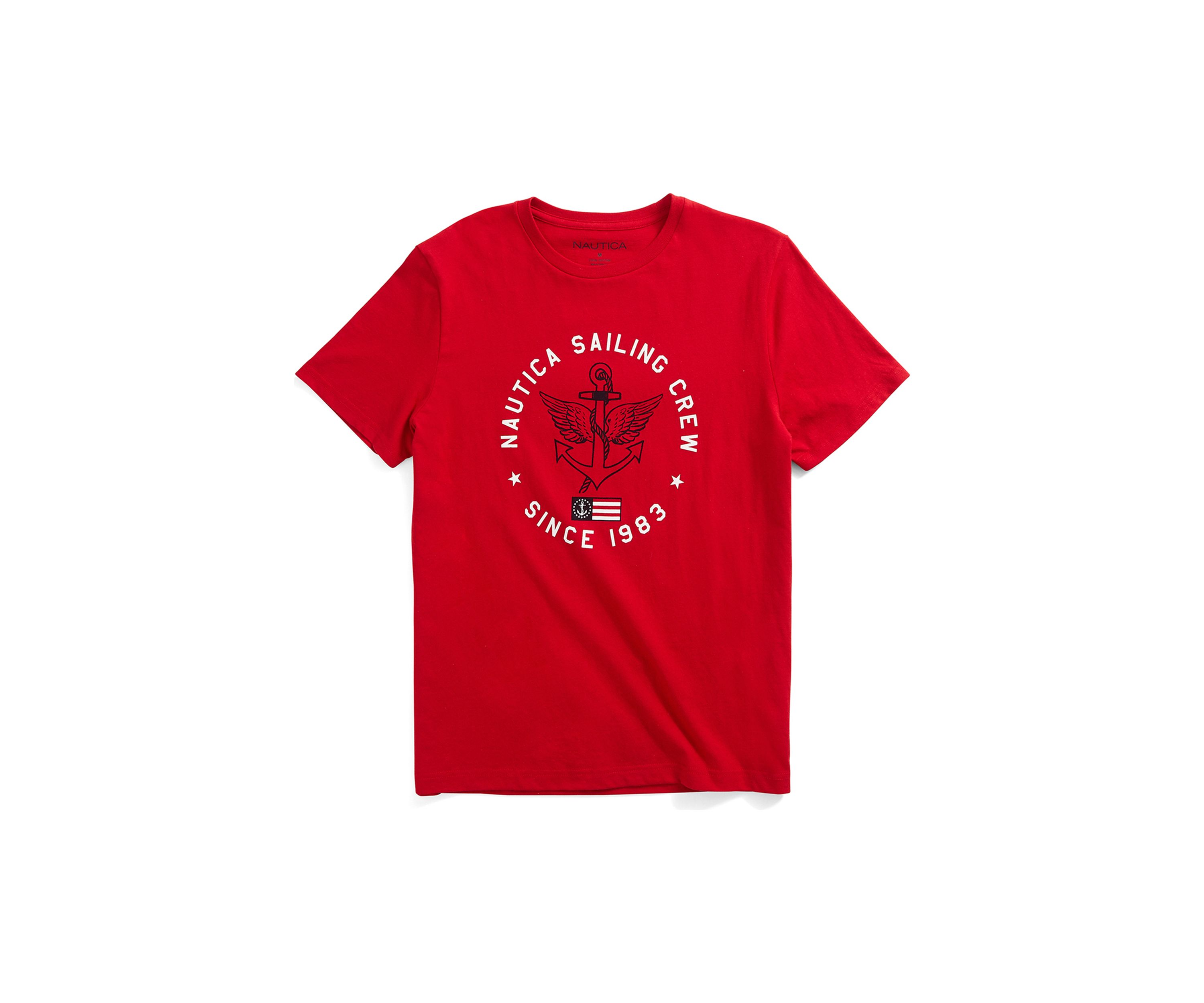 Patriotic Logo Graphic T-Shirt