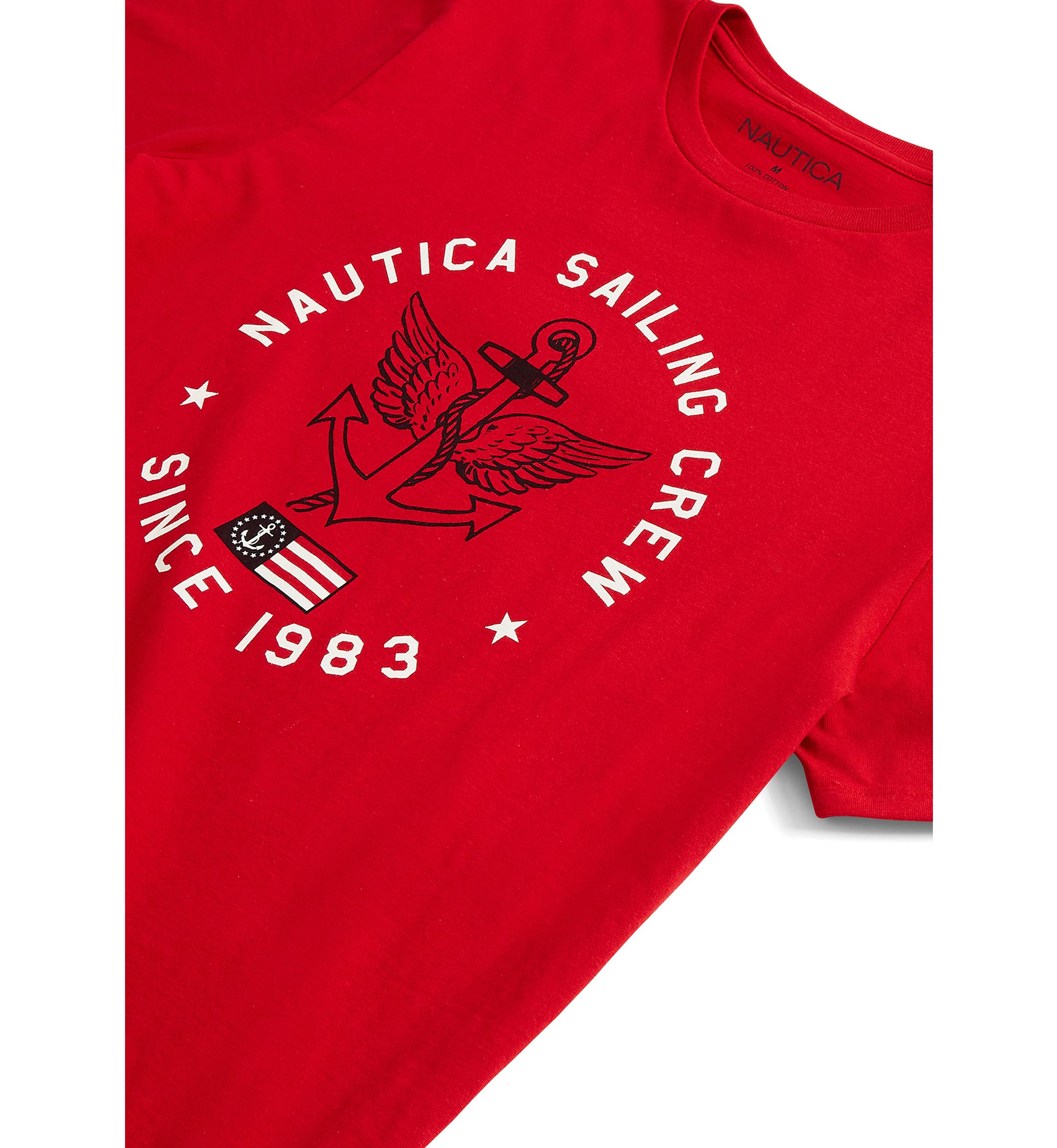 Patriotic Logo Graphic T-Shirt