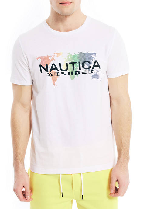 Nautica Pride Flags Graphic T-Shirt