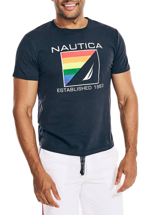 Nautica Pride Vintage Graphic T-Shirt