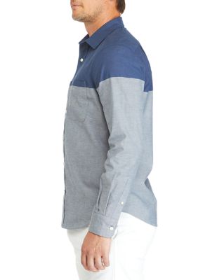 Long Sleeve Chambray Shirt