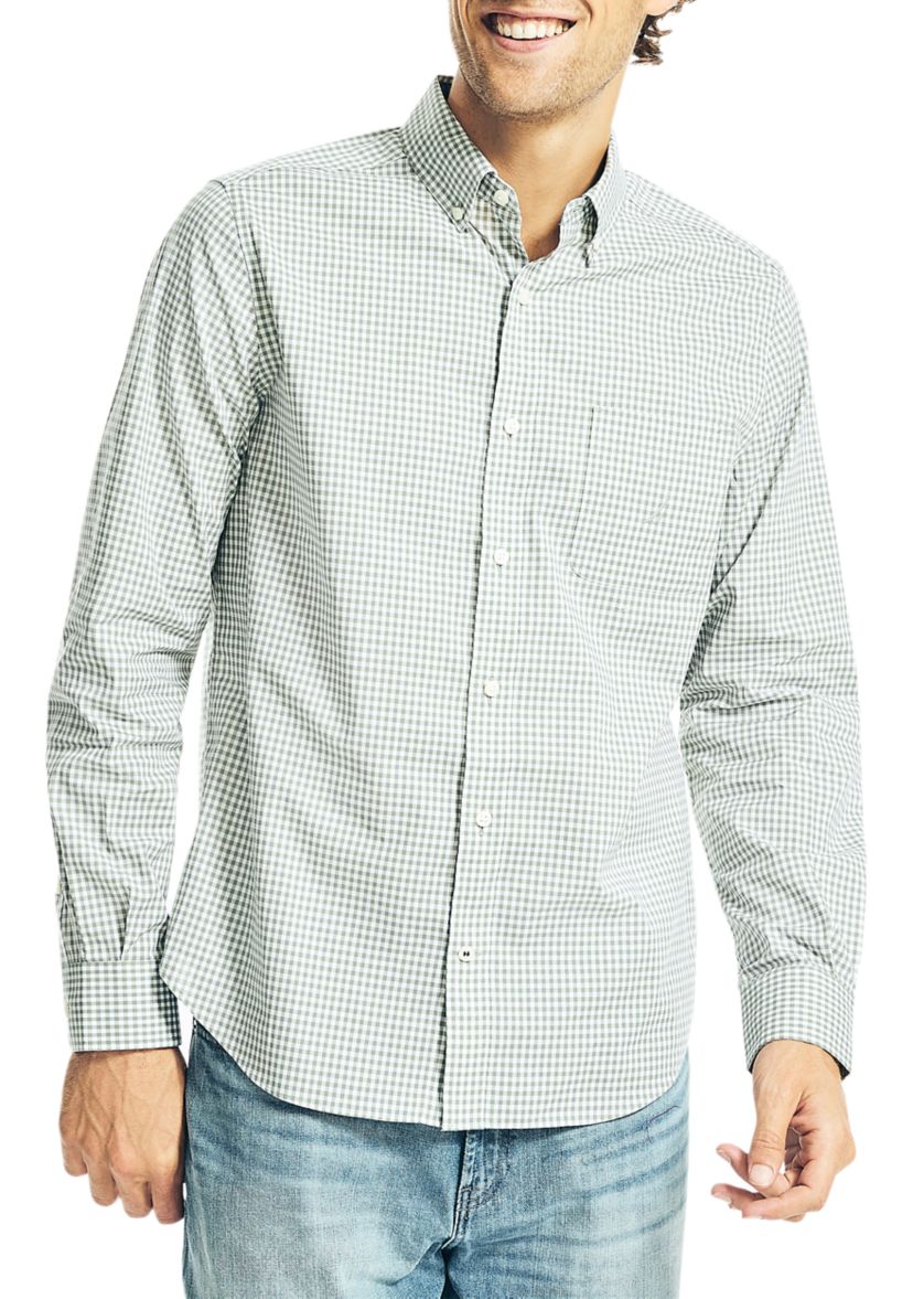 Gingham Poplin Shirt