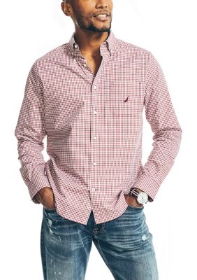 Gingham Poplin Shirt