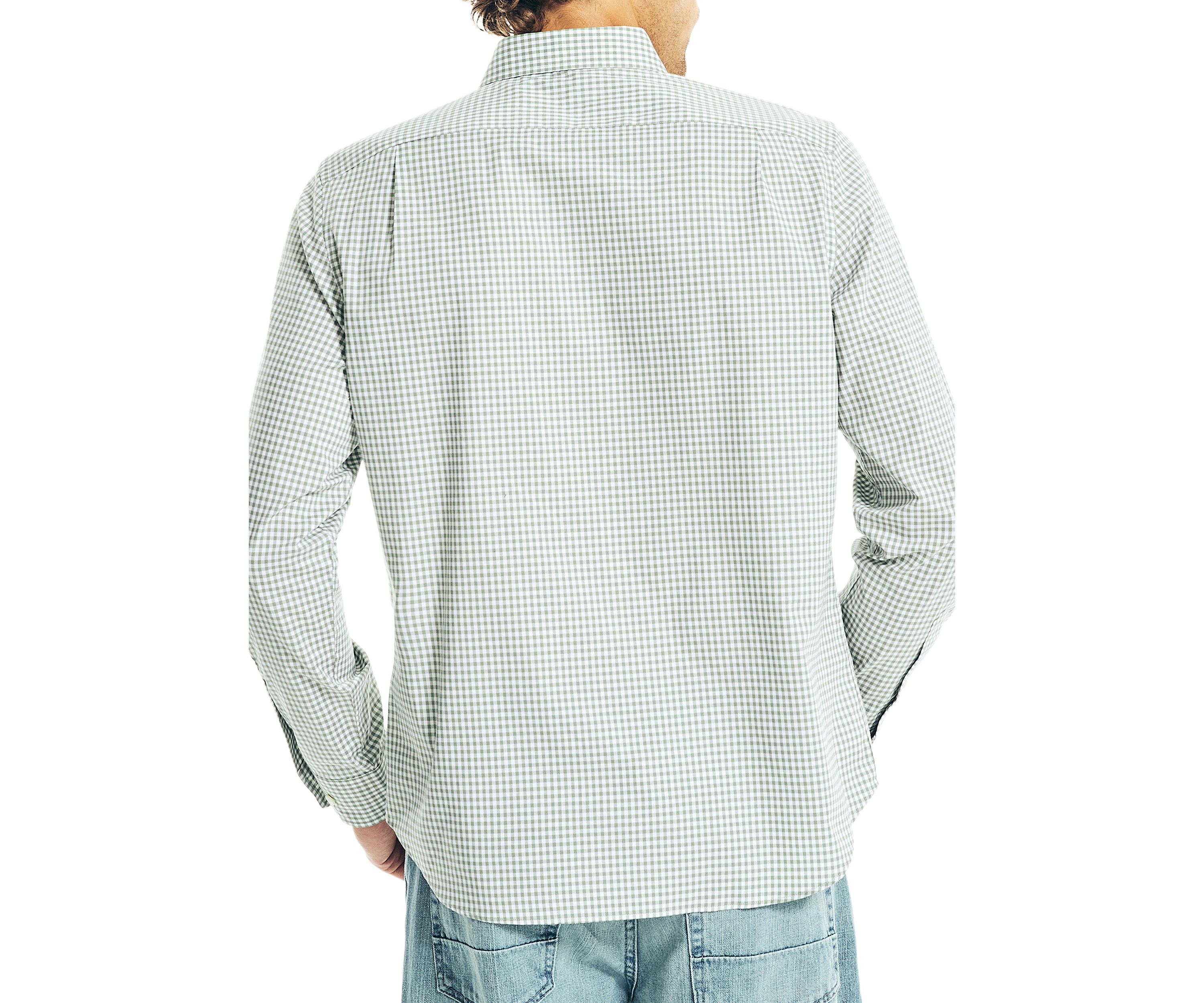 Gingham Poplin Shirt