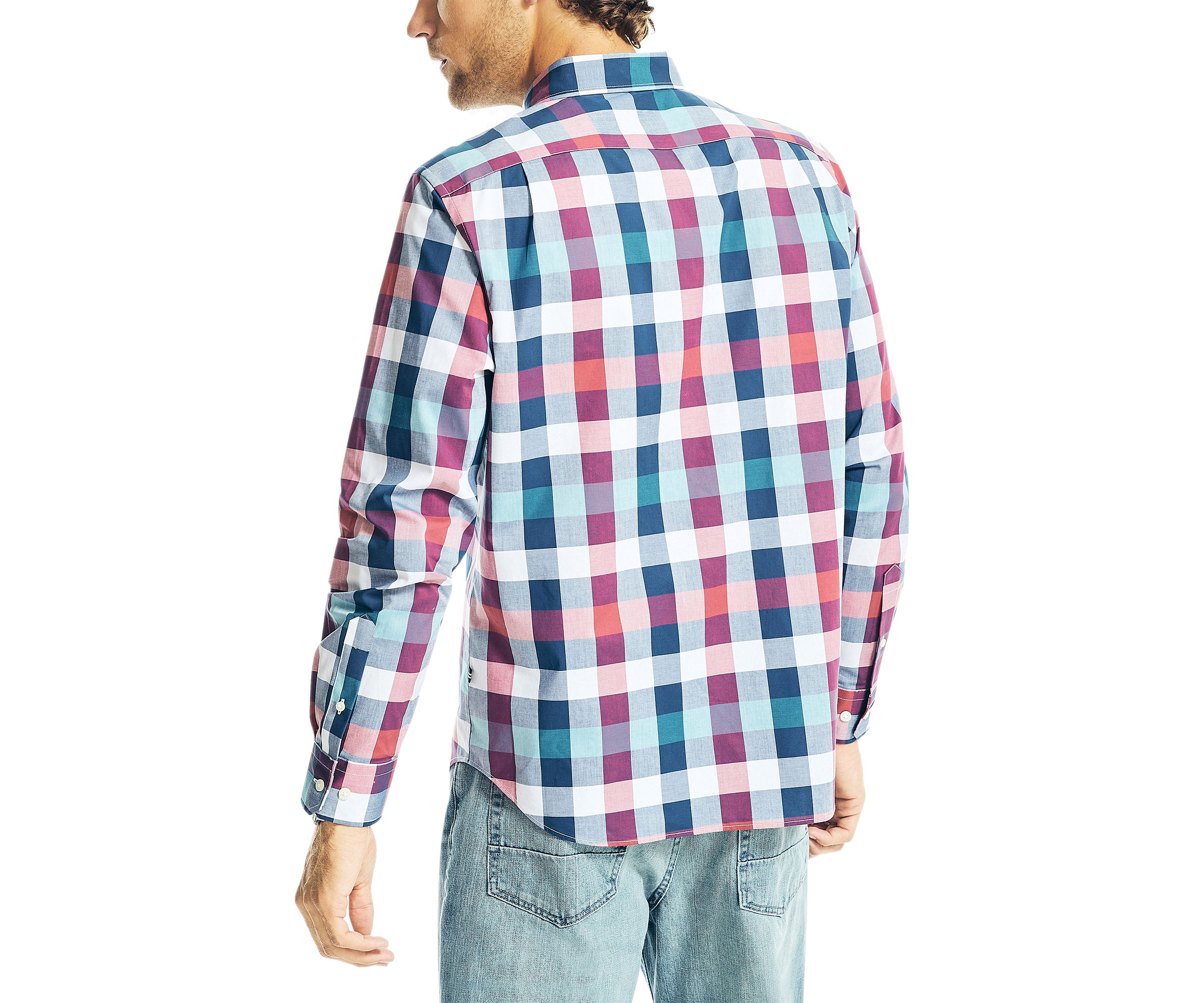 Plaid Poplin Shirt