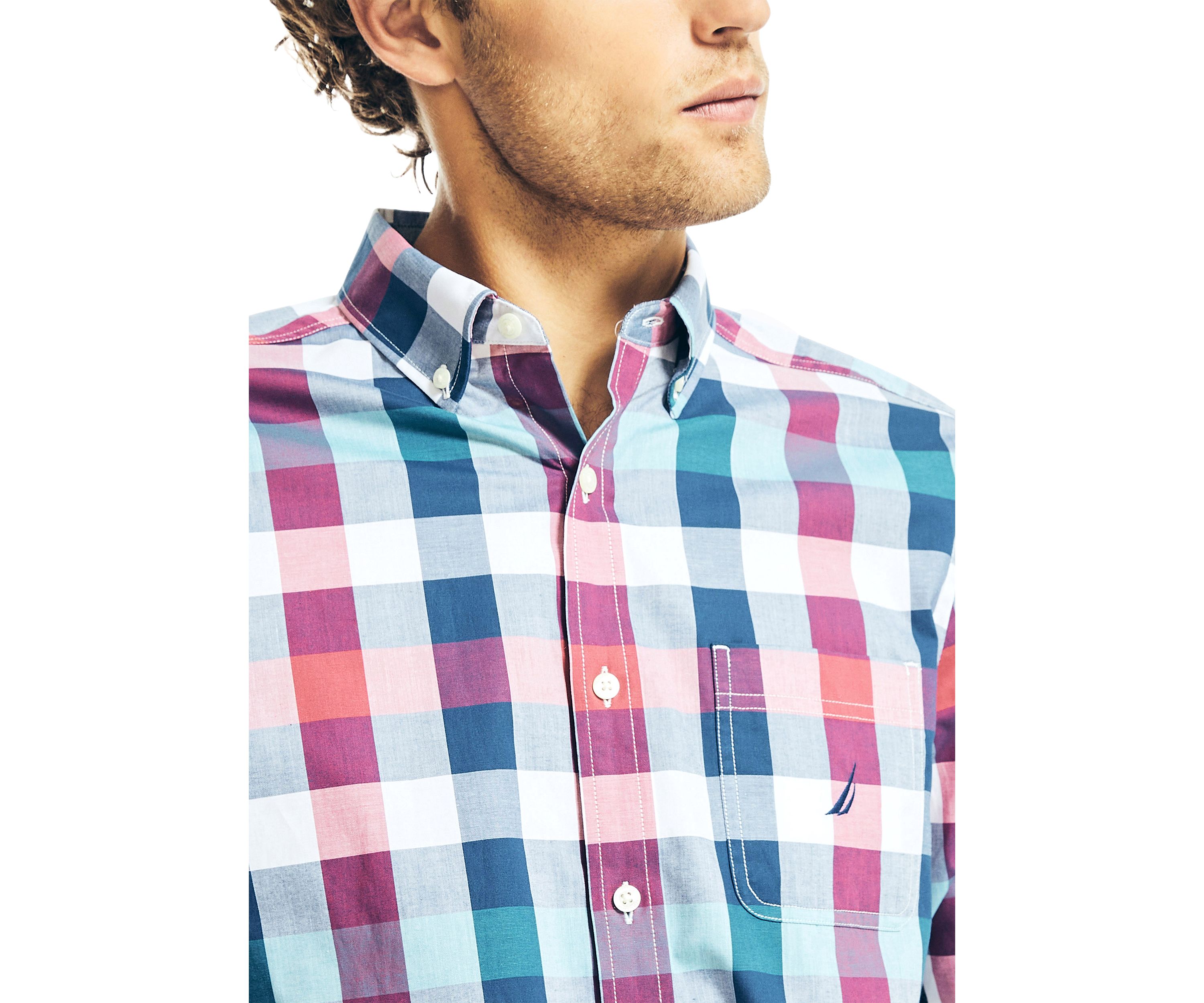 Plaid Poplin Shirt