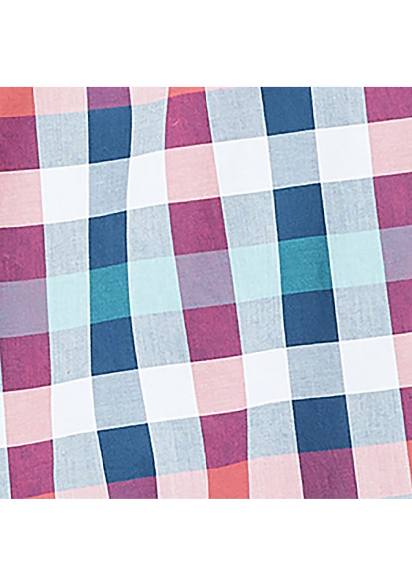 Plaid Poplin Shirt