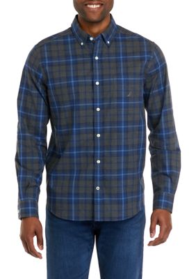 Plaid Poplin Shirt