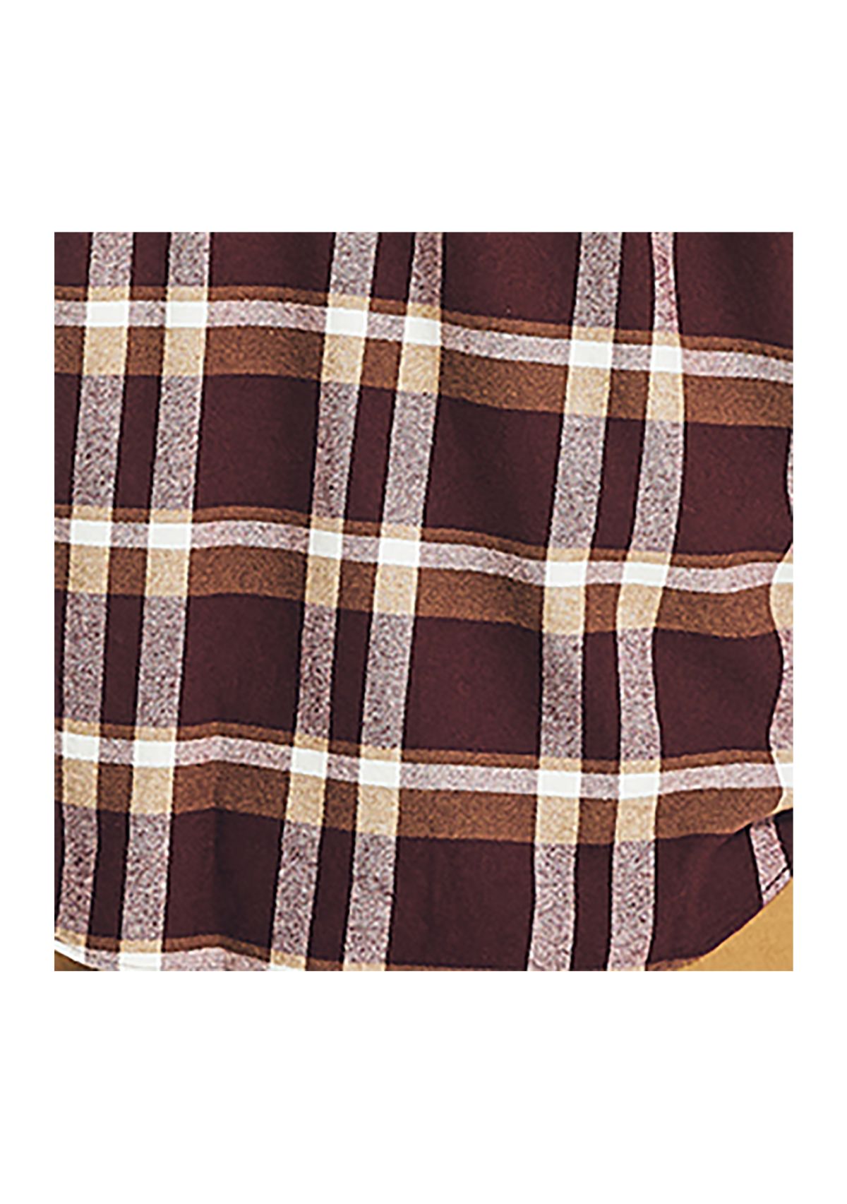 Sustainably Crafted Flannel Plaid Shirt