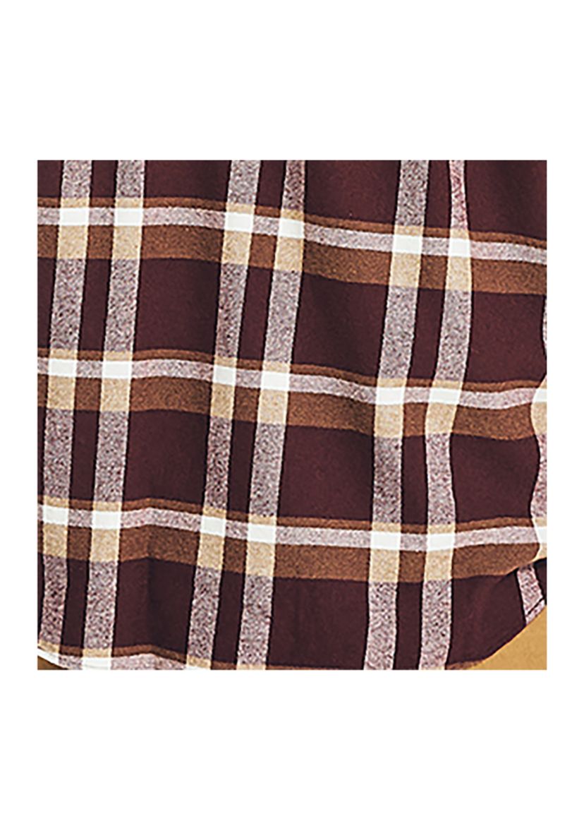 Sustainably Crafted Flannel Plaid Shirt