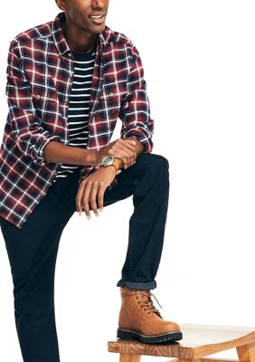 Sustainably Crafted Flannel Plaid Shirt