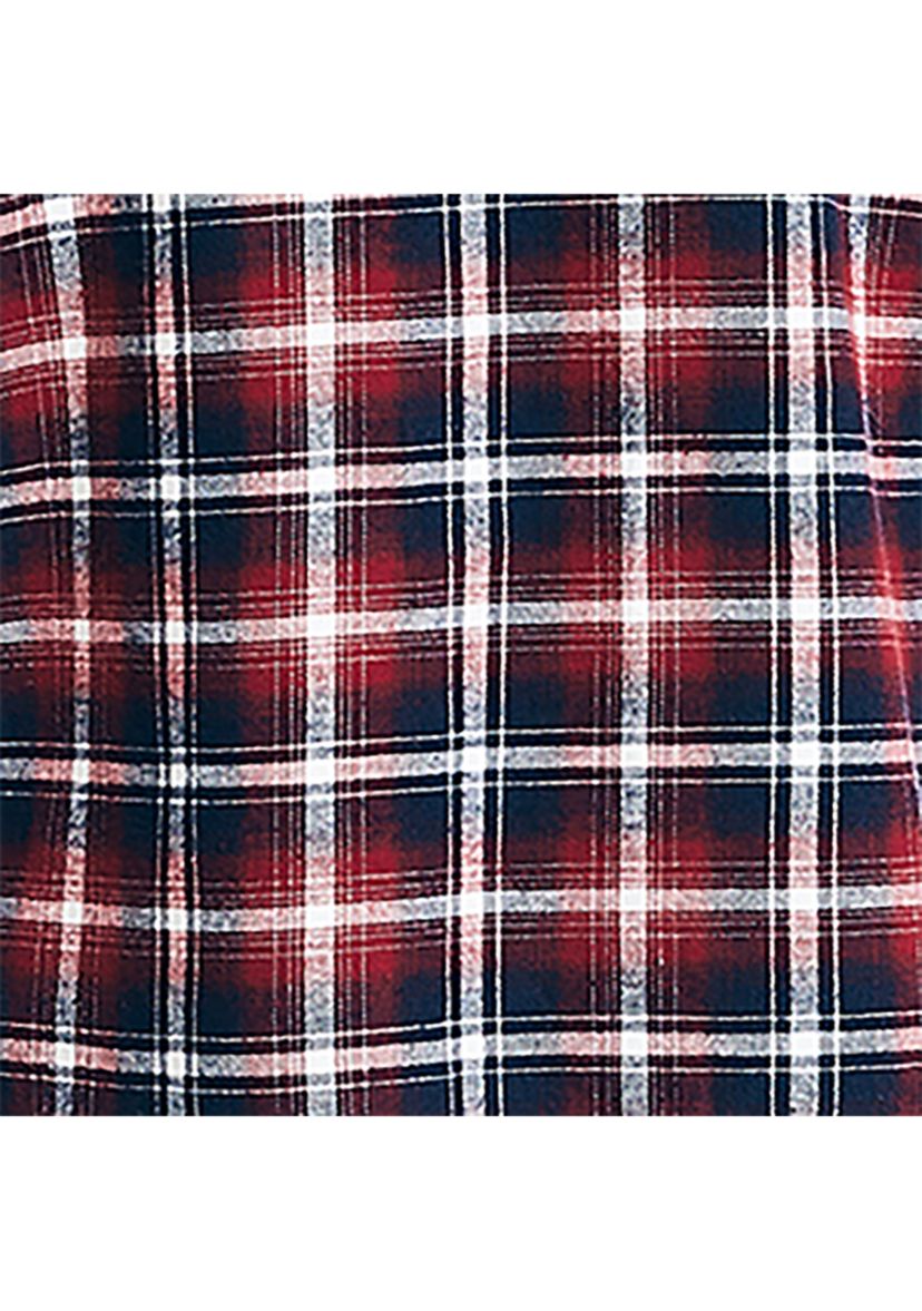 Sustainably Crafted Flannel Plaid Shirt
