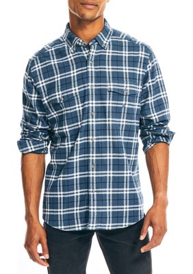 Sustainably Crafted Flannel Plaid Shirt