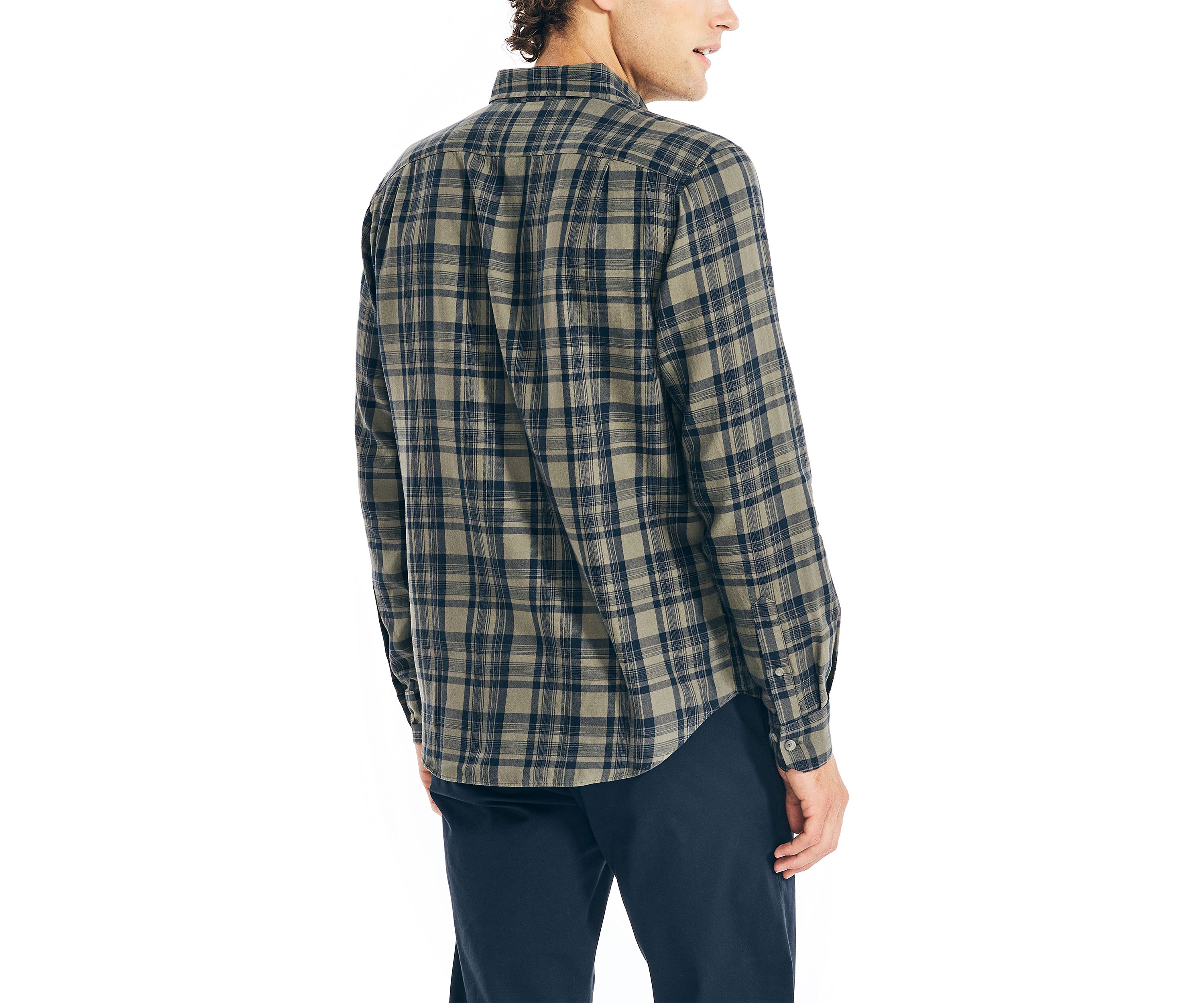  Sustainably Crafted Plaid Shirt