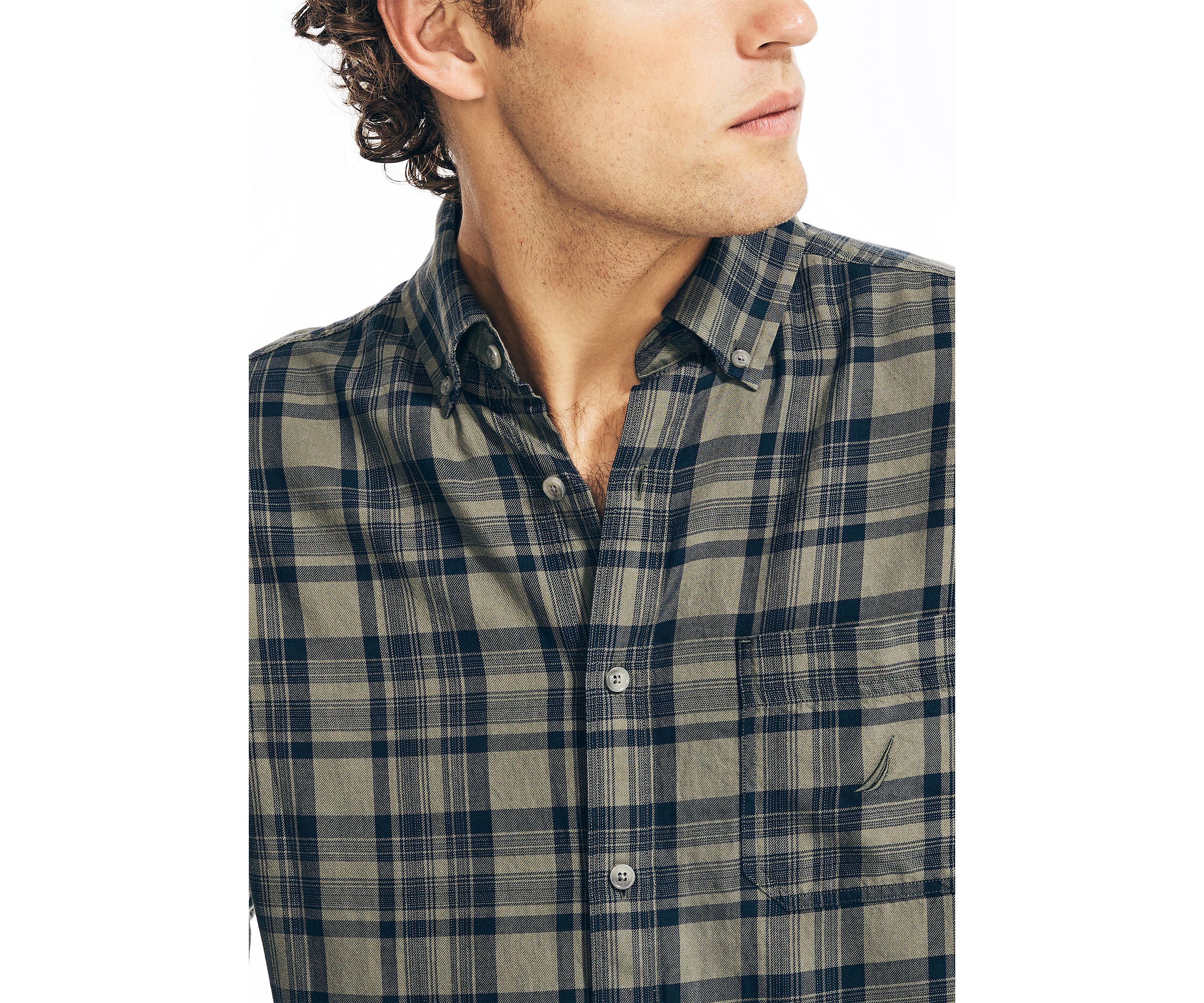  Sustainably Crafted Plaid Shirt