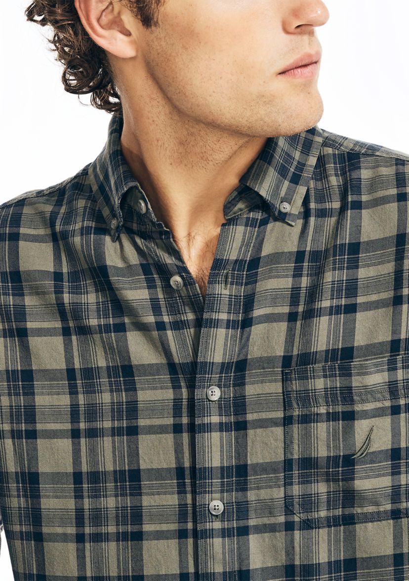  Sustainably Crafted Plaid Shirt