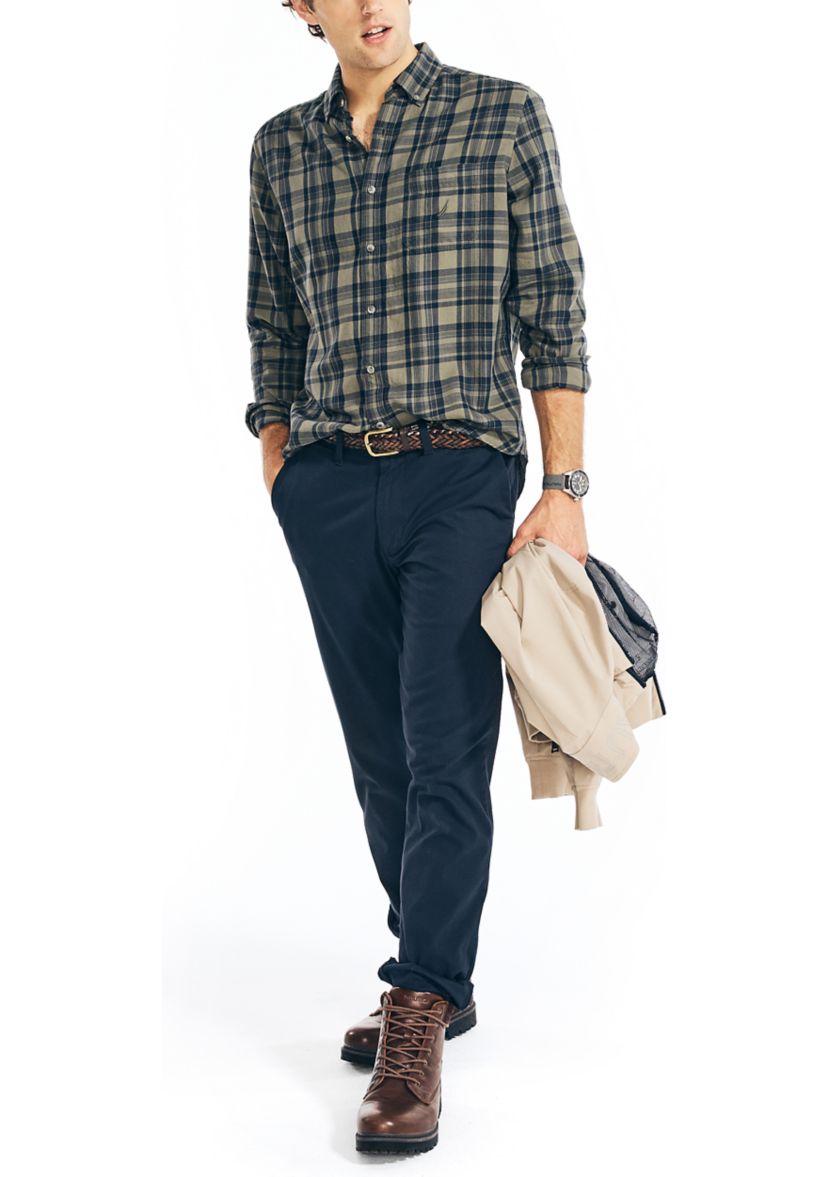  Sustainably Crafted Plaid Shirt