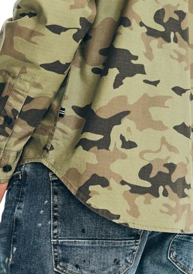 Sustainably Crafted Camouflage Shirt