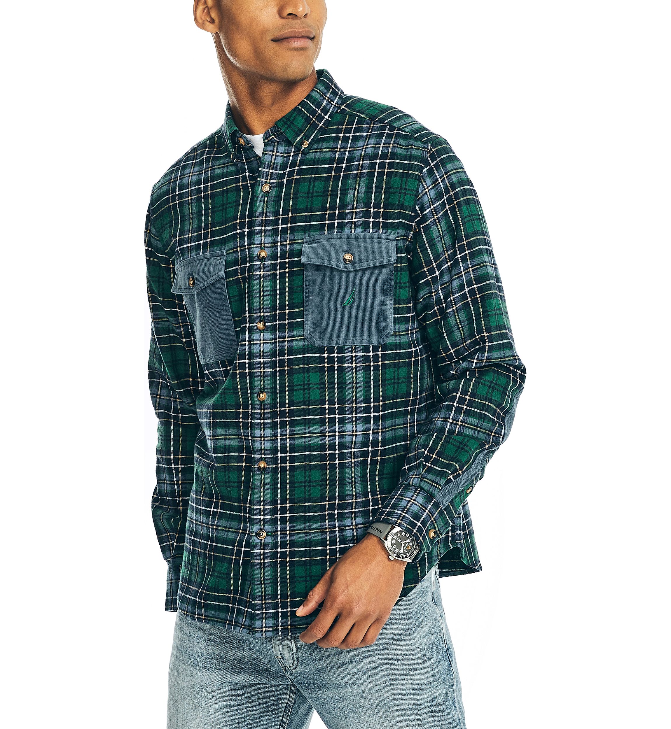 Sustainably Crafted Plaid Flannel Shirt