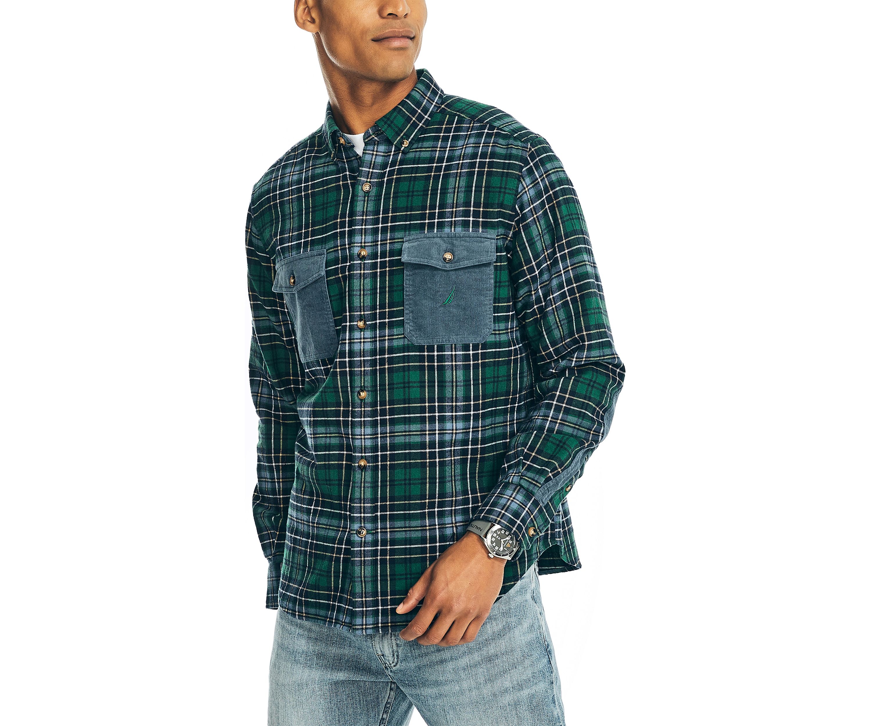 Sustainably Crafted Plaid Flannel Shirt
